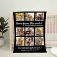 thumbnail image 4 of AISENIN Customized Memorial Photo Blanket Custom Memory Blanket with Picture for Loved One Lost Personalized Sympathy Throw Blanket for Loss of Mom Dad Pet Husband, 4 of 5