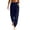 10# Navy, variant on Women's Fleece Sweatpants Winter High Waisted Joggers Athletic Pants Casual Fall Drawstring Trousers with Pockets,Light Blue 3XL