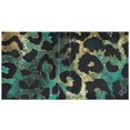 thumbnail image 2 of Teal Gold Leopard 3 Ring Binders 1.5 inch Hardcover File Folders with Interior Pockets A4 Size Organizer for School Office Hospital, 2 of 8