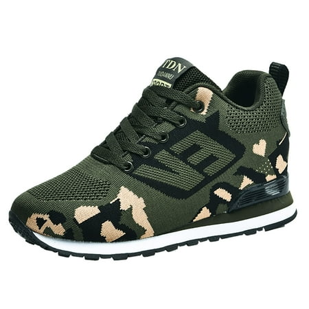 

GYUJNB Men s Fashion Sneakers Men And Women Fashionable Versatile Casual Shoes Stylish Couple Thick Sole Elevated Men Sports Shoes Hiking Shoes Men Size 8