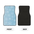 thumbnail image 2 of Balery Snowflake Snowing Juego de 4 Alfombrillas para Auto, Revestimientos de Caucho Resistente, Diseño Antideslizante, 2 of 7