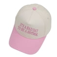 thumbnail image 1 of Embroidered Baseball Cap for Outdoor Activities with Color Design and Structured Hard Trucker Style, 1 of 2