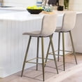 thumbnail image 5 of SILLA BAR 2 SILLAS SCARGILL BEIGE FurnitureR moderno, 5 of 5