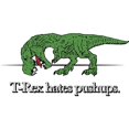 thumbnail image 3 of CafePress - T Rex Hates Pushups - 15 oz Ceramic Large White Novelty Mug, 3 of 6