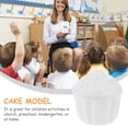 thumbnail image 3 of EeaseMX 12 piezas de 7,8 cm, modelo de pastel educativo para niños, manualidades de bricolaje, adorno de pastel de práctica, 3 of 8