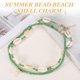 thumbnail image 4 of Collar de Concha de Mar Uxcell para Mujeres, Collar de Cuentas de Concha de Verano Hecho a Mano, Joyería Boho de Playa Ajustable para Regalo de Vacaciones (Verde, Paquete de 2), 4 of 7