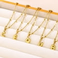 thumbnail image 6 of JO WISDOM Initial Necklaces 14k Plated Gold Letter Pendant Necklace Alphabet A-Z Necklace Dainty Gold Name Necklace Personalized Initial Pendant Necklaces for Women Trendy Jewelry, 6 of 9