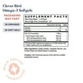 thumbnail image 3 of Best Nest Wellness Clever Bird Omega-3 Fish Oil, Once Daily DHA + EPA, Immune Support, 30 Ct, 3 of 6