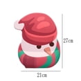 thumbnail image 2 of Herramienta para hornear galletas de fondant tridimensional con temática navideña con juego de sellos de émbolo, pan de jengibre para niño/niña, muñeco de nieve, Papá Noel, árbol de Navidad, reno,, 2 of 6