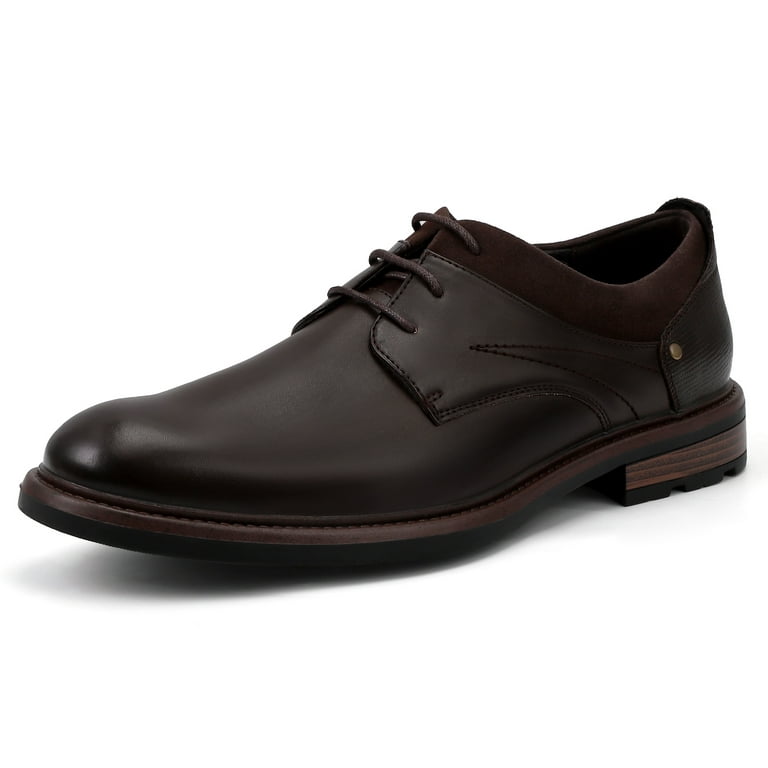Men s Dress Shoes Mens Oxford Shoes Leather Stylish Lace up