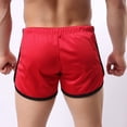 thumbnail image 2 of MSJUHEG Shorts Men Gym Shorts Men Mens Shorts Running Shorts Mens Shorts Casual Polyester Red M, 2 of 2