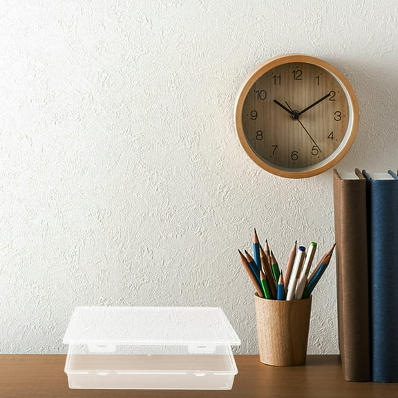 Pyramidti  File Folder Organizer Paper Container Portable Filing A4 Transparent