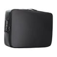 thumbnail image 4 of Fireproof Document Bag Storage Pouch Multi Layer Card Case with Zipper Water and Black with lock, 4 of 8
