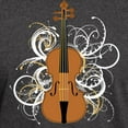 thumbnail image 3 of CafePress - Violin Dark T Shirt - Men's Classic Graphic Cotton T-Shirt, 3 of 4