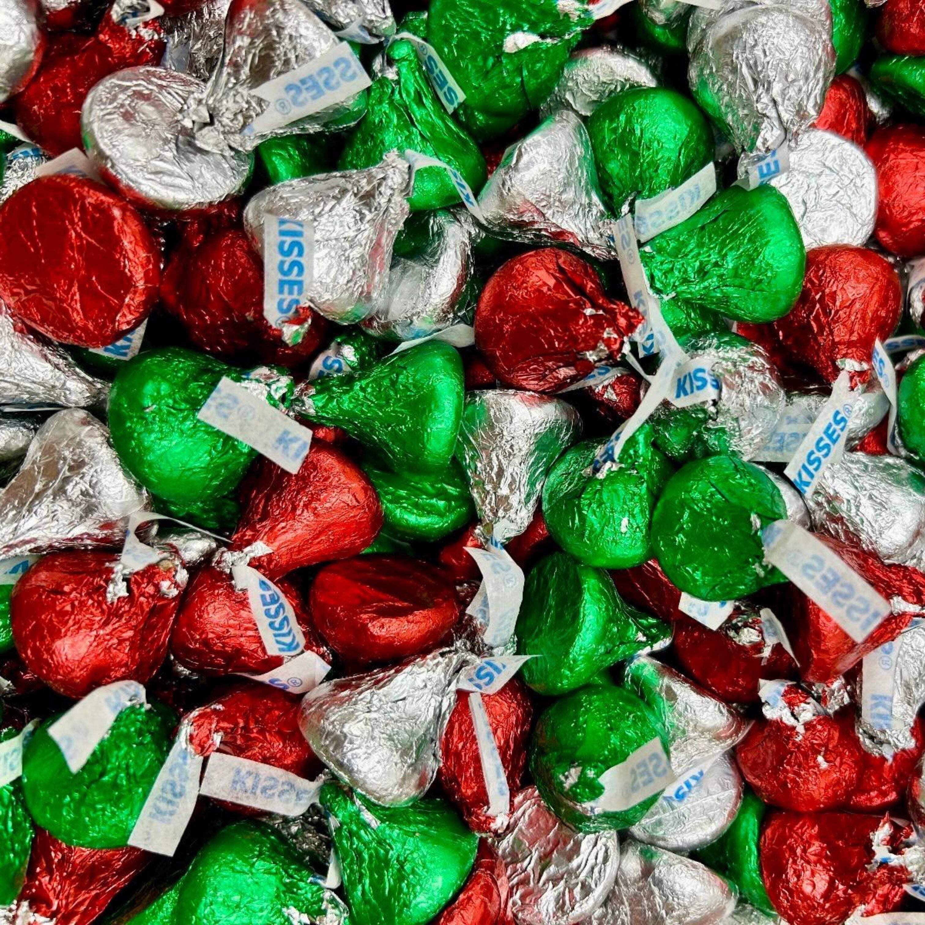 Hershey's Kisses Milk Chocolate – Christmas Foils, Bulk Value Pack