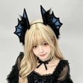 thumbnail image 5 of Hsqqdc Resin Blue Sea Siren Headband with Fish Ears and Fin Detail, 1 Piece, 5 of 7