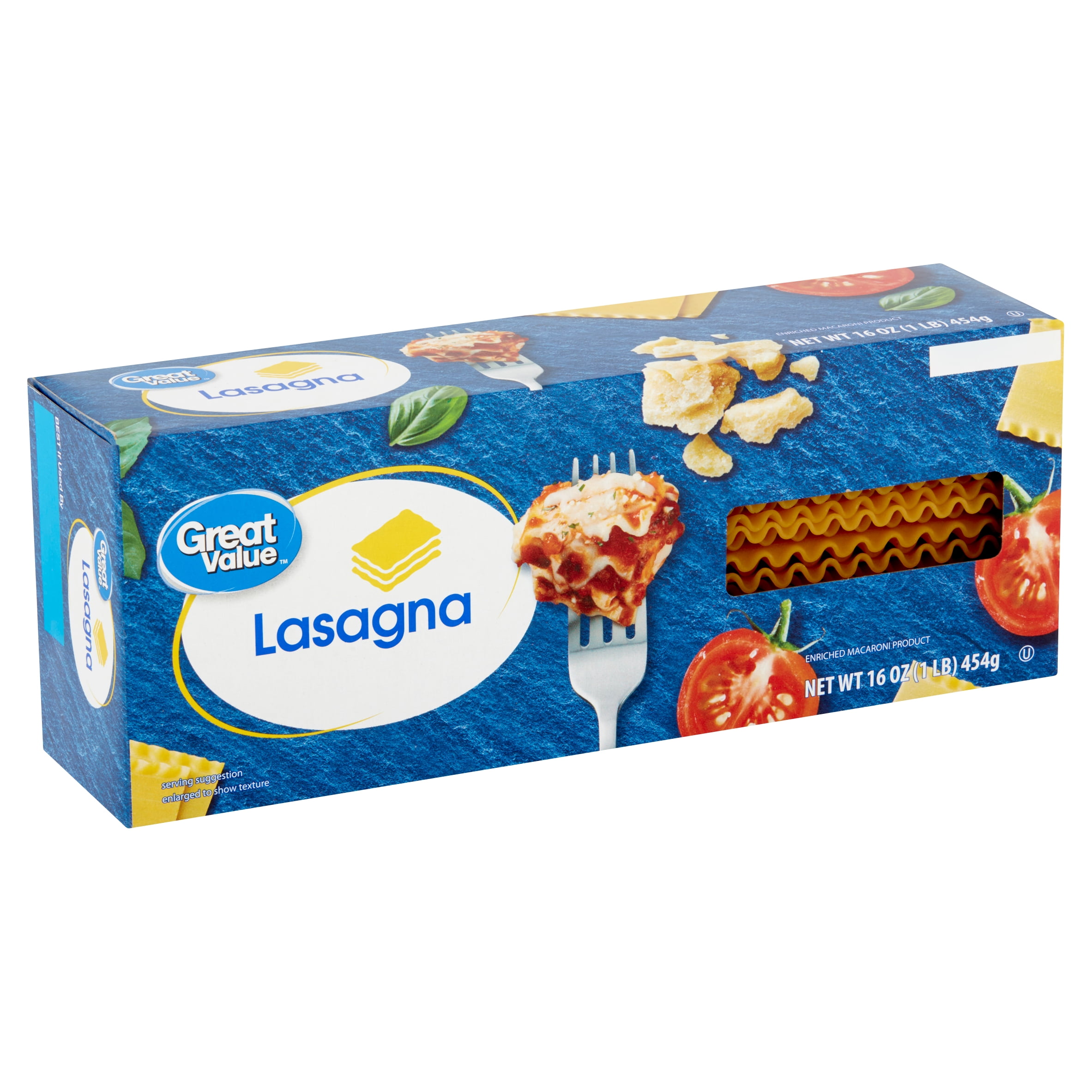 Great Value Lasagna Pasta, 16 oz