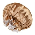 thumbnail image 1 of Bonnet de Nuit en Satin de Soie Réutilisable et Ajustable, Longue et Bouclée, 1 of 6