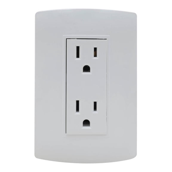 Contacto Dúplex Leviton Plástico Blanco 15A 125250V