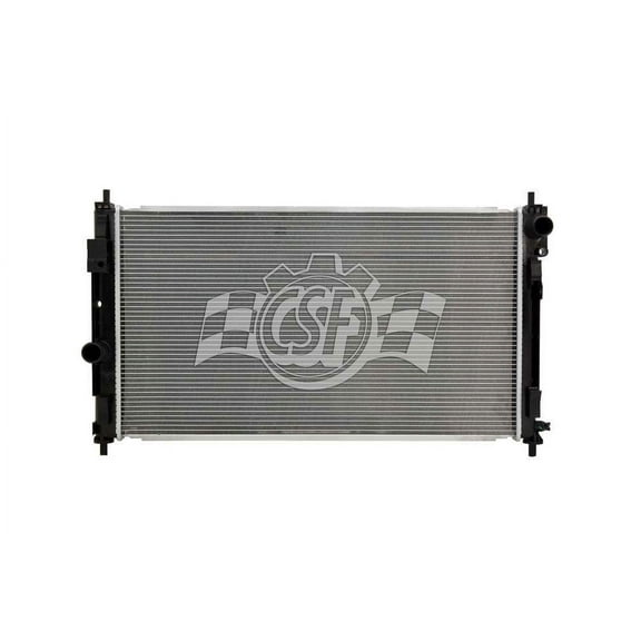 CSF 3415 1 Row Plastic Tank Aluminum Core Radiator