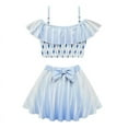 thumbnail image 2 of Maillot de Bain Deux Pièces pour Filles, Été, Cosplay Elsa, 2 of 5