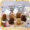 thumbnail image 2 of KABOER 207 Pcs Adopt a Puppy Party Favors Set, Pet Adoption Station Package Include 10 Mini Plush Dogs, 10 Boxes and 187 Adopt a Puppy Supplies Craft Pipe Cleaners for Dog Party Supplies Gifts, 2 of 7