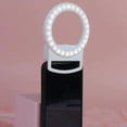 thumbnail image 7 of Multitasky Clip-on Mini Phone Selfie Ring Light - Black, 7 of 7