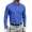 Royal Blue#01, variant on Vxararl Men's Polo Shirt Long Sleeve Golf Shirts Lightweight UPF 50  Sun Protection Cool Shirts for Men Work Fishing Outdoor White 3XL