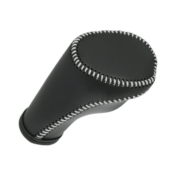 Unique Bargains Car Gear Shift Knob Cover Protector Replacement with White Thread for Chevrolet Equinox 2018-2021