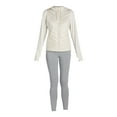 thumbnail image 5 of Avia Women's Chevron Quilt Hybrid Jacket with Zip Pockets, Sizes XS-XXXL, 5 of 5
