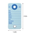 thumbnail image 2 of SSWBasics Cardboard Key Tag Light Blue Key Rings Included 1 3/8W x 2 3/4H Pack of 500-, 2 of 7
