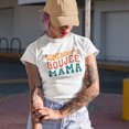 thumbnail image 2 of Somebody's Boujee Mama, Gen Z Mom Quote, Groovy Retro Wavy Text Merch Gift, White T-Shirt, Small, 2 of 5
