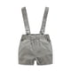 thumbnail image 1 of Conjunto de ropa de mameluco para bebé con sombrero de lazo, traje de verano a rayas para caballero con lazo, conjunto de mono para niño pequeño, ropa infantil para niño Tan Jianjun unisex, 1 of 2