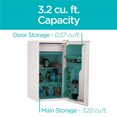 thumbnail image 3 of Black + Decker BCRK32W Compact Refrigerator Energy Star Single Door Mini Fridge with Freezer, 3.2 Cubic Ft., White, 3 of 7