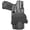 Black, variant on Canik TP9SF Paddle Holster Black / Right Hand by Rounded Gear