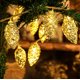 thumbnail image 4 of Fiudx Liquidación de ofertas flash Navidad nuevo LED decorativo cadena de luces árbol de Navidad luces de nieve Interior habitación ambiente cortina luz, 4 of 6