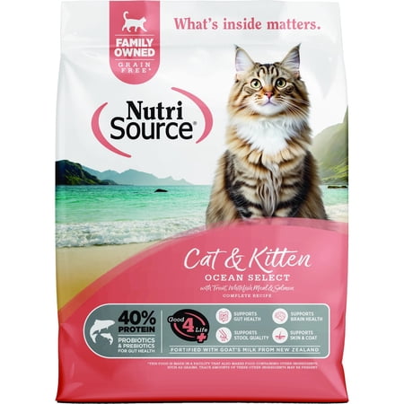 Tuffy's Pet Foods NutriSource Grain Free Dry Cat Food - Pack of 6