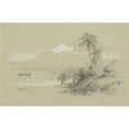 thumbnail image 3 of Frederic Edwin Church 14x11 Black Modern Framed Museum Art Print Titled - Magdalena River, New Granada, Ecuador (1853), 3 of 5