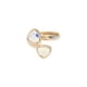 thumbnail image 1 of Anillo para Mujer con Cristal Fino Swarovski Trillant-  Bañado en Oro 14k– Anillo Elegante y Brillante-Aretes de Mujer de Moda, Joyería para Mujer de Moda– Regalo especial Ortiz Espinosa Temporada, 1 of 2