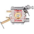 thumbnail image 2 of 300981002 Carburetor for Homelite 33Cc UT-10532 UT-10926 Ryobi RY74003D Chainsaw Carbon Brush Replacement 000998271, 2 of 5