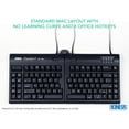 thumbnail image 2 of Teclado ergonómico KINESIS Freestyle2 con elevadores VIP3 para Mac, 2 of 7