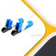 thumbnail image 3 of Tholdsy Conector rápido de fibra óptica de modo único de 100 piezas, conector de montaje de Cable de Internet, adaptador, accesorio de conexión Teléfono y Comunicación UPC, 3 of 6