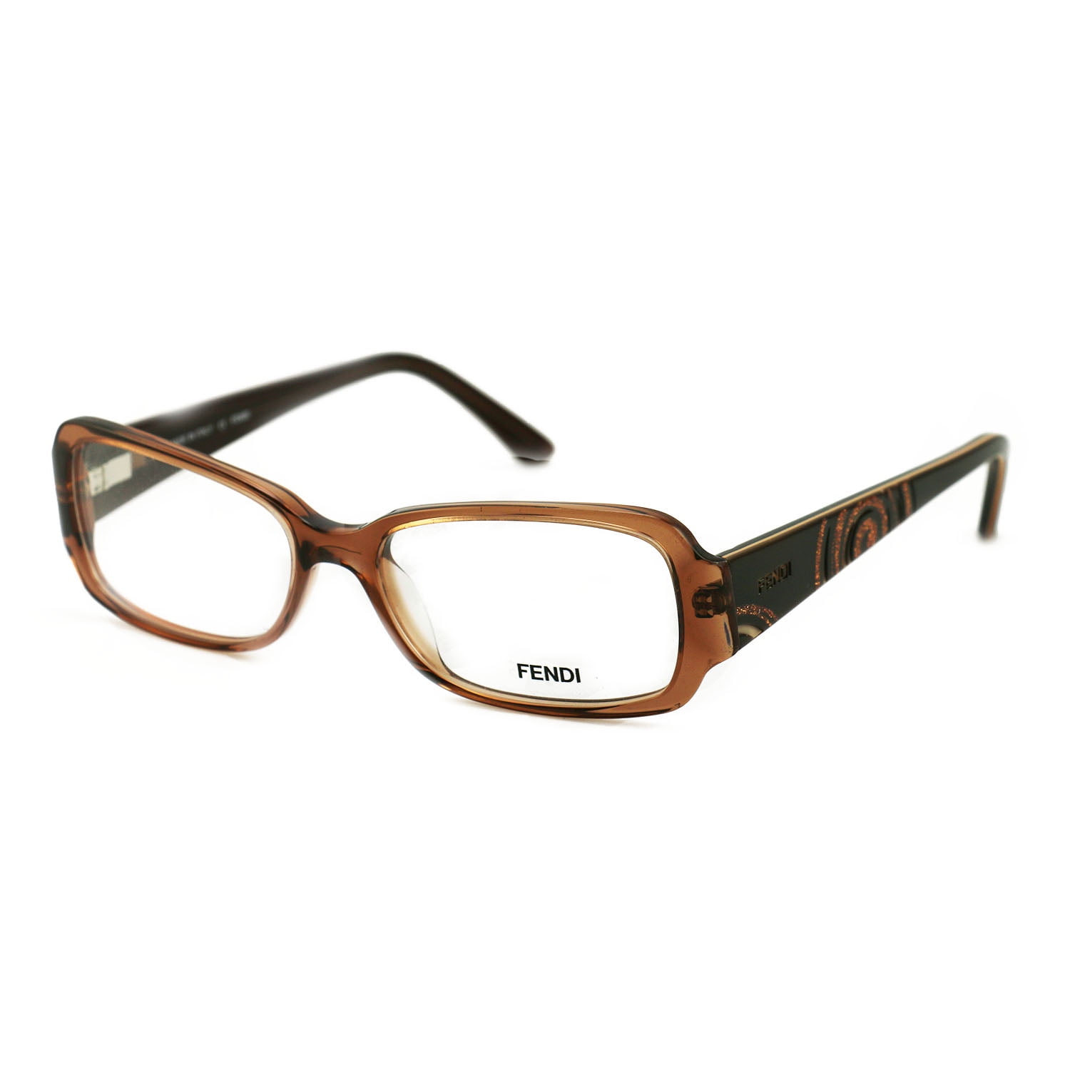 Fendi Women's Eyeglasses F819 245 Brown 51 16 135 Frames Rectangular ...