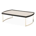 thumbnail image 5 of MICHAEL AMINI Lisbon Engineered Wood Cocktail Table in Silken Matte Black, 5 of 10