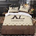 thumbnail image 3 of Home Bedding Cover Set Luxury Pattern Duvet Cover Quilt Cover Set Bed Gift Designable,California King (98"x104"), 3 of 5