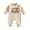 Khaki, variant on Cjfdfy Newborn Baby Boy Fall Outfit Mommy's Bestie Printed Long Sleeve Jumpsuit Baby Take Home Outfit Infant Cute Coming Home Clothes 0-18M
