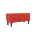 thumbnail image 2 of HomePop Large Storage Bench, Multiple Colors, 2 of 8