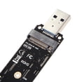thumbnail image 3 of Adaptador SATA NVMe a USB RTL9210 Chip M.2 SSD a tarjeta USB 3.1 Tipo A (C) Likrtyny Para estrenar, 3 of 9