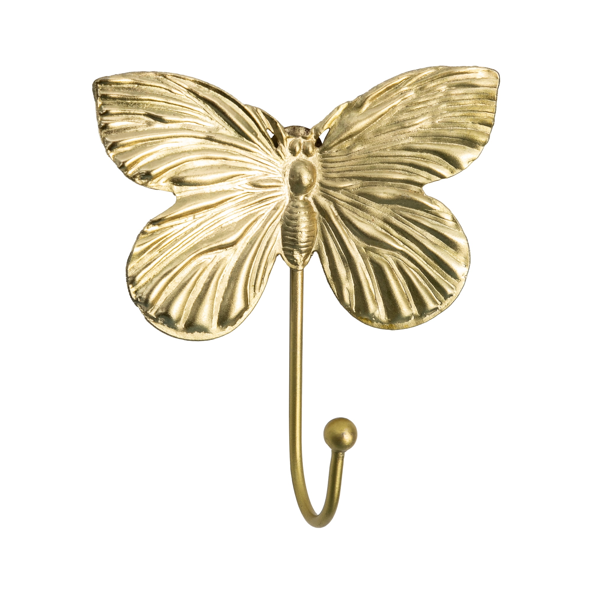 Mainstays Gold Butterfly Decorative Wall Hook