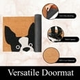 thumbnail image 6 of A1HC Natural Coco Coir Doormat, Black Dog Peeking, 18"x30", Durable Outdoor Welcome Mat, Non-Slip, Easy to Clean, Pet Friendly, 6 of 8